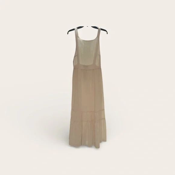 Zara Beige Maxi Dress - Picture 9 of 9